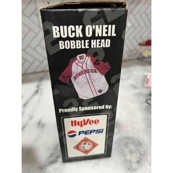 Buck O'Neil K.C. KC Monarchs Limited Edition Bobblehead Negro Leagues NLBM - Picture 2 of 7